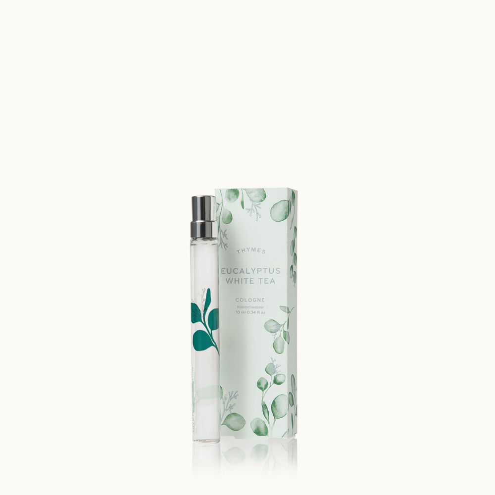 Thymes Eucalyptus White Tea Cologne Spray Pen is an invigorating personal fragrance image number 0